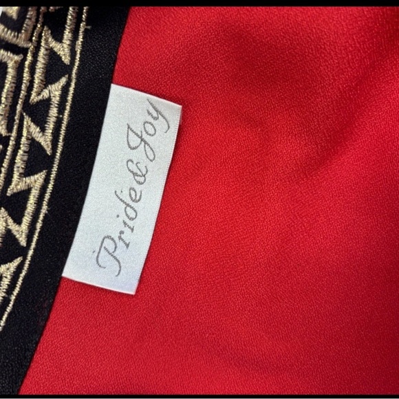 Red Vintage Blazer by “Pride and Joy” - Picture 5 of 7